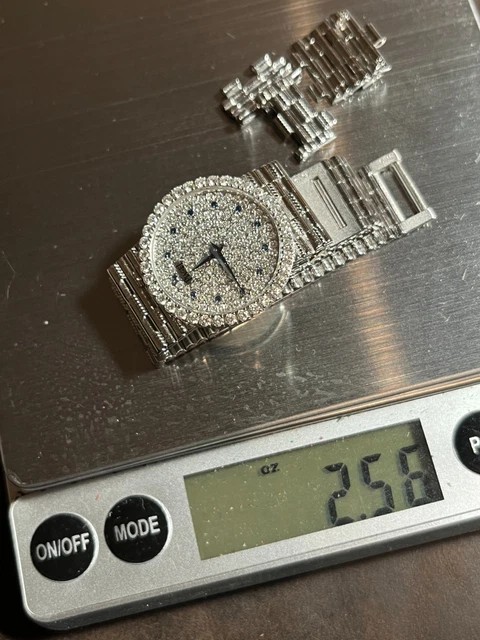 Montre Piaget 9706G2 en or blanc et diamants de 1995 - Ensemble complet - Parfait – Image 3