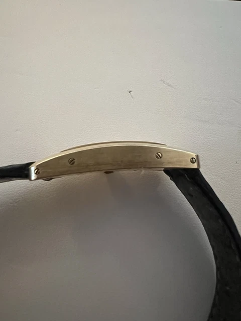 Montre Cartier Tank Américaine, petite, 2000, or jaune massif 18 carats, réf. 1710, boîte et papiers, W2601556 – Image 13