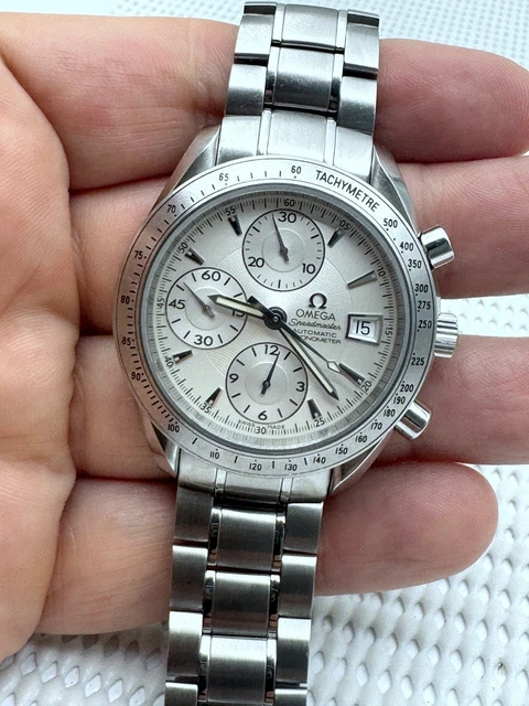 Omega Speedmaster 40 mm Chronographe Automatique 2007 1164 Cadran d'origine Réf. 3211.30 – Image 3