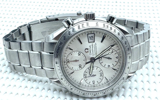 Omega Speedmaster 40 mm Chronographe Automatique 2007 1164 Cadran d'origine Réf. 3211.30 – Image 21