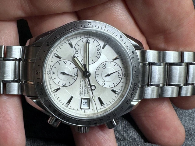 Omega Speedmaster 40 mm Chronographe Automatique 2007 1164 Cadran d'origine Réf. 3211.30 – Image 20