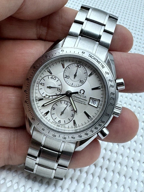 Omega Speedmaster 40 mm Chronographe Automatique 2007 1164 Cadran d'origine Réf. 3211.30 – Image 19