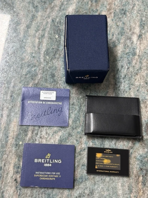 Breitling Superocean Heritage U13313 2018, coffret et papiers – Image 3