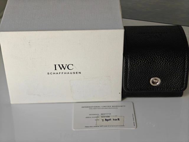 Chronographe IWC Pilot Le Petit Prince IW377714, cadran bleu, boîte et papiers, 2018 – Image 7