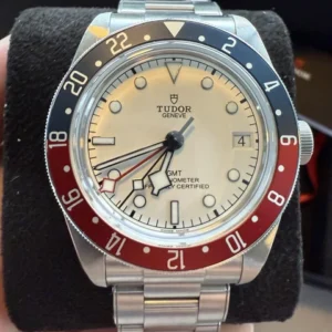 Montre TUDOR Black Bay GMT M79830RB-0010, 41 mm, cadran opalin/blanc, B&P