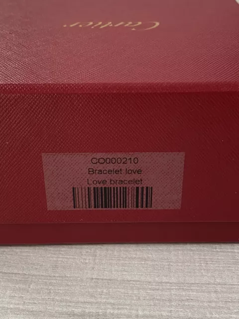 Bracelet Love Cartier en or rose 18 carats, 10 diamants, taille 17, petit modèle, 4 mm, boîte, Coa – Image 3