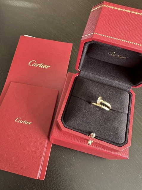 Cartier Juste Un Clou Ring 49mm US 5 18K Yellow Classic Model