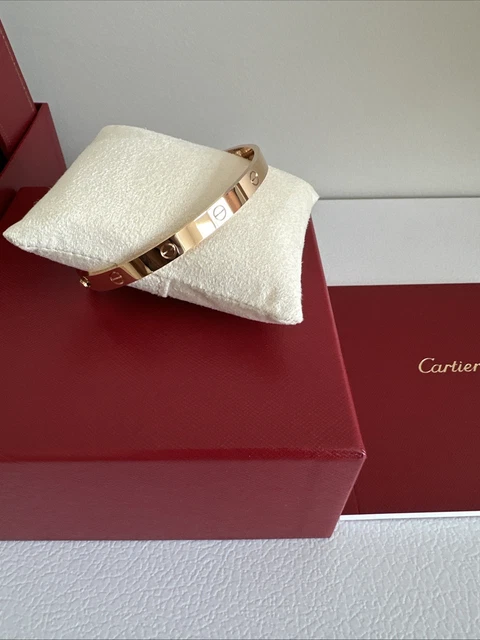 Bracelet Love Cartier - Modèle Classique - Or rose 18 carats - 21 cm - Coffret et certificat 2022 – Image 5