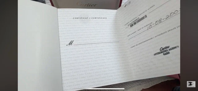 Cartier Roadster 2723 WE5002X2 18K WG Diamond Quartz 30mm Box Papers – Image 2