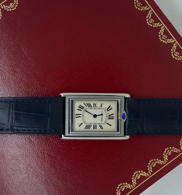 Montre Cartier Tank Basculante réf. 2390 Mécanique (Manuelle) Rectangle. Ensemble complet. – Image 10