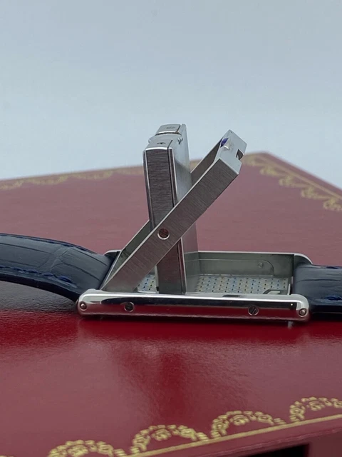 Montre Cartier Tank Basculante réf. 2390 Mécanique (Manuelle) Rectangle. Ensemble complet. – Image 6
