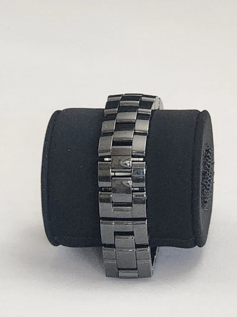 Montre Chanel J12 Quartz 33 mm en céramique noire avec index émeraude + écrin Chanel – Image 11
