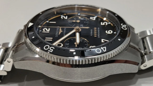 Montre homme LONGINES SPIRIT FLYBACK L3.821.4.53.6 42 mm – Image 7