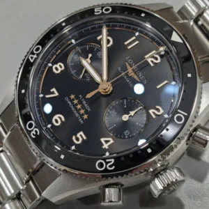 Montre homme LONGINES SPIRIT FLYBACK L3.821.4.53.6 42 mm