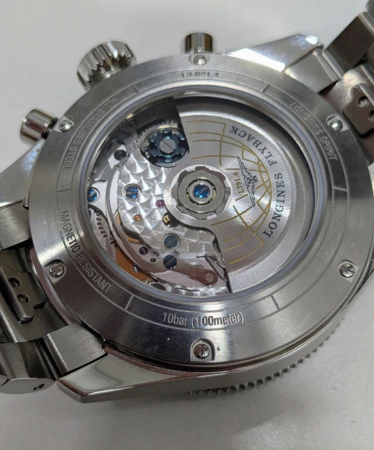 Montre homme LONGINES SPIRIT FLYBACK L3.821.4.53.6 42 mm – Image 6