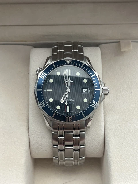 Mens Omega Seamaster Co-Axial Chronometer watch - Blue Dial - 41MM - 2220.80 – Image 14