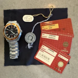 OMEGA Seamaster Planet Ocean 2208.50 Excellent état avec papiers