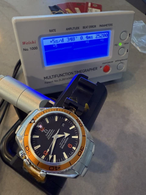 OMEGA Seamaster Planet Ocean 2208.50 Excellent état avec papiers – Image 2