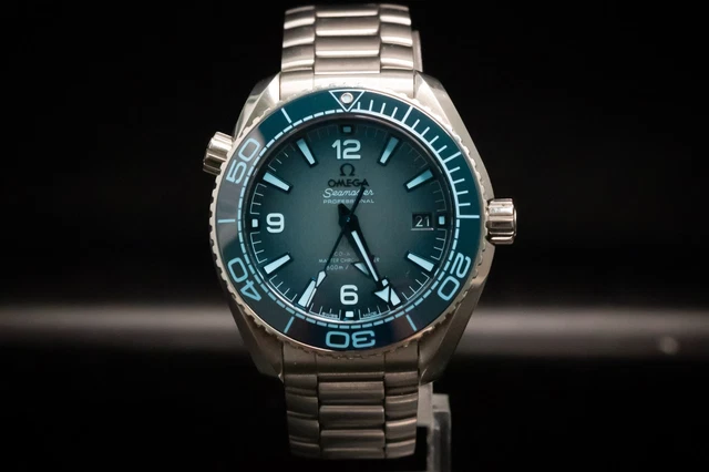 OMEGA Seamaster Planet Ocean 600M 39,5 mm Cadran bleu été - 215.30.40.20.03.002 – Image 11