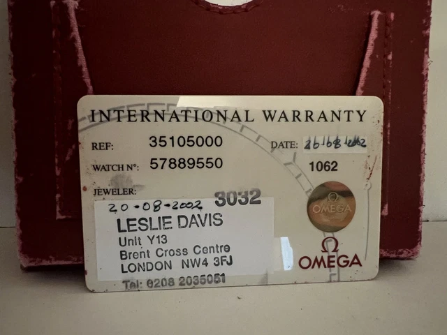 OMEGA Speedmaster Réduit - 3510.50.00 boîte d'origine, maillons de rechange et garantie – Image 13