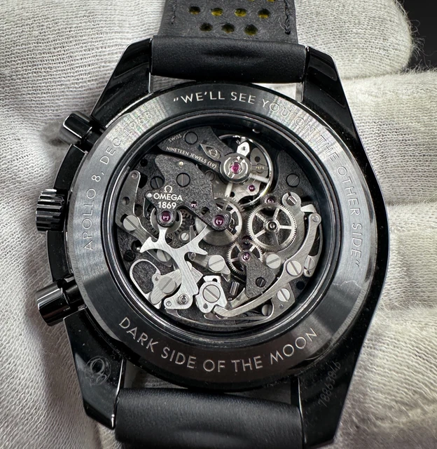 Omega Speedmaster Apollo 8 Dark Side of the Moon 311.92.44.30 Céramique - KIT COMPLET – Image 3