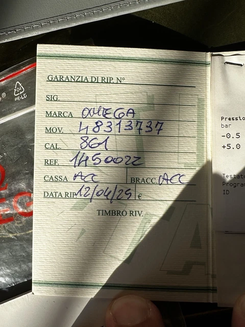 Omega Speedmaster Apollo XI 25th Moonwatch 861, ensemble complet révisé, excellent état ! 35915000 – Image 11