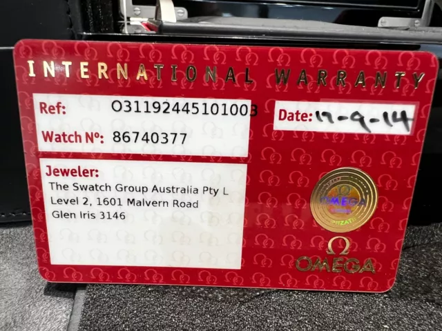 Omega Speedmaster Darkside of the Moon complète avec boîte et papiers – Image 8