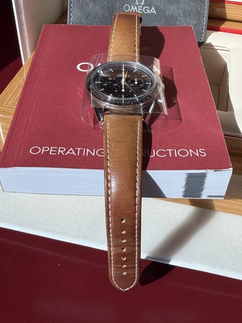 Omega Speedmaster Moonwatch Première montre Omega dans l'espace Édition limitée État neuf Portée deux fois – Image 8