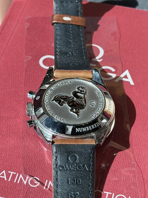 Omega Speedmaster Moonwatch Première montre Omega dans l'espace Édition limitée État neuf Portée deux fois – Image 10