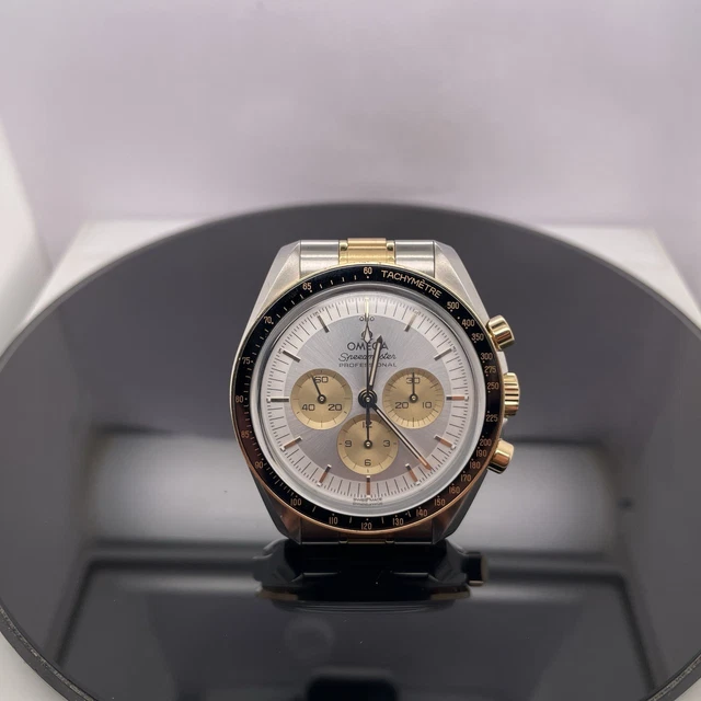 Montre homme Omega Speedmaster Professional bicolore Moonwatch Co-Axial Master – Image 19
