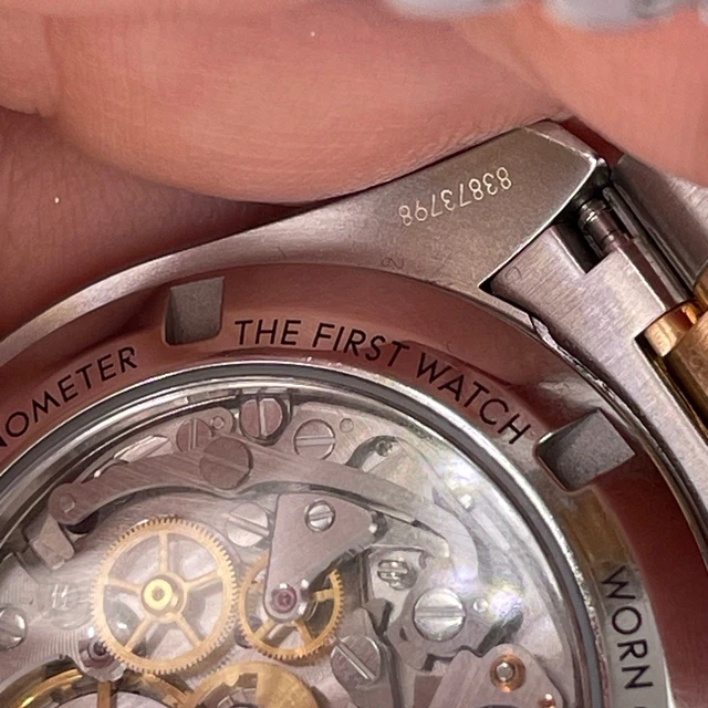 Montre homme Omega Speedmaster Professional bicolore Moonwatch Co-Axial Master – Image 15