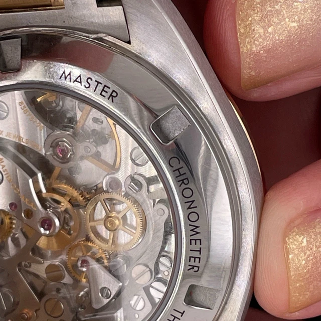 Montre homme Omega Speedmaster Professional bicolore Moonwatch Co-Axial Master – Image 14