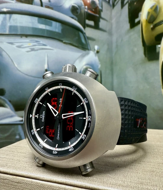 Montre à quartz Omega Speedmaster Spacemaster Z-33 en titane - Coffret complet et papiers – Image 11