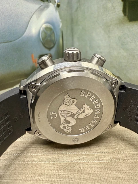 Montre à quartz Omega Speedmaster Spacemaster Z-33 en titane - Coffret complet et papiers – Image 7