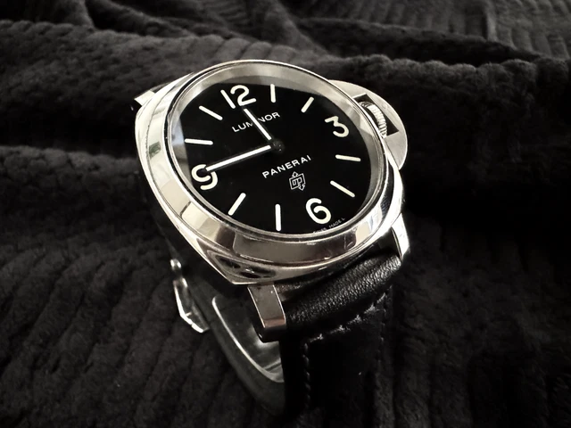 Montre Panerai Luminor Base Logo PAM01000, remontage manuel pour homme – Image 11