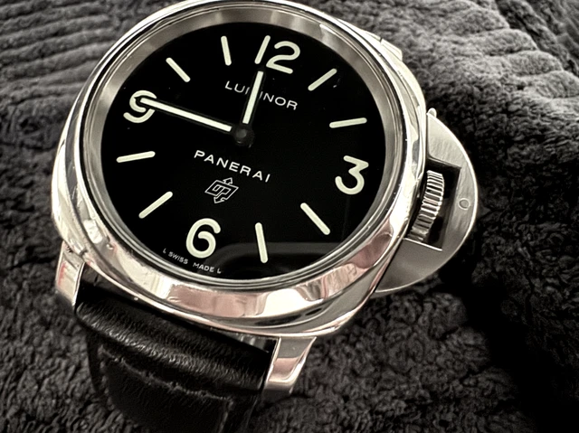 Montre Panerai Luminor Base Logo PAM01000, remontage manuel pour homme – Image 8