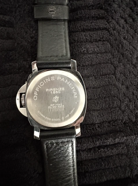 Montre Panerai Luminor Base Logo PAM01000, remontage manuel pour homme – Image 4