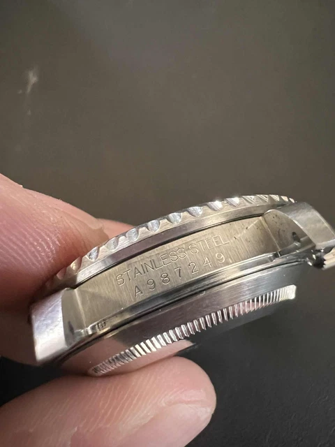 Montre automatique Rolex Submariner Date 16610 en acier avec cadran noir de 40 mm !! – Image 3