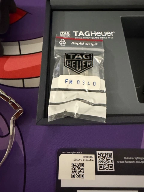 Montre homme TAG Heuer Aquaracer BATMAN GMT Automatique Bleue - WAY201T.BA0927 – Image 3