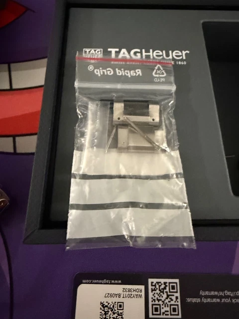 Montre homme TAG Heuer Aquaracer BATMAN GMT Automatique Bleue - WAY201T.BA0927 – Image 2