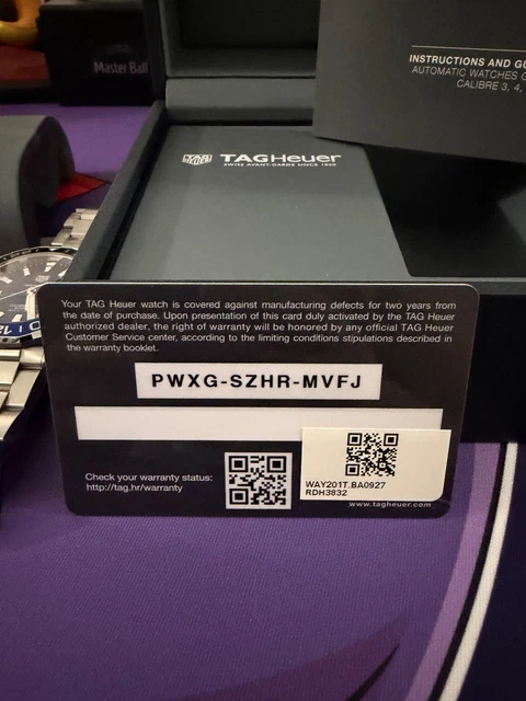 Montre homme TAG Heuer Aquaracer BATMAN GMT Automatique Bleue - WAY201T.BA0927 – Image 14