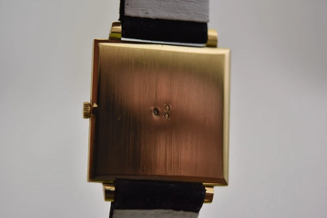 Vacheron Constantin Ref 6294 18K YG Square Calibre 1002, Poinçon de Genève, boîtier, Ex – Image 6