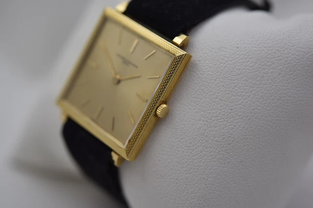 Vacheron Constantin Ref 6294 18K YG Square Calibre 1002, Poinçon de Genève, boîtier, Ex – Image 4