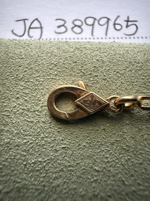 Van Cleef & Arpels Vintage Alhambra Bracelet, 5 motifs 18k YG - Malachite – Image 4