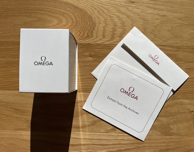 Montre Omega Speedmaster vintage 145.022 - 1983 avec documents de service et extrait d'archives – Image 4