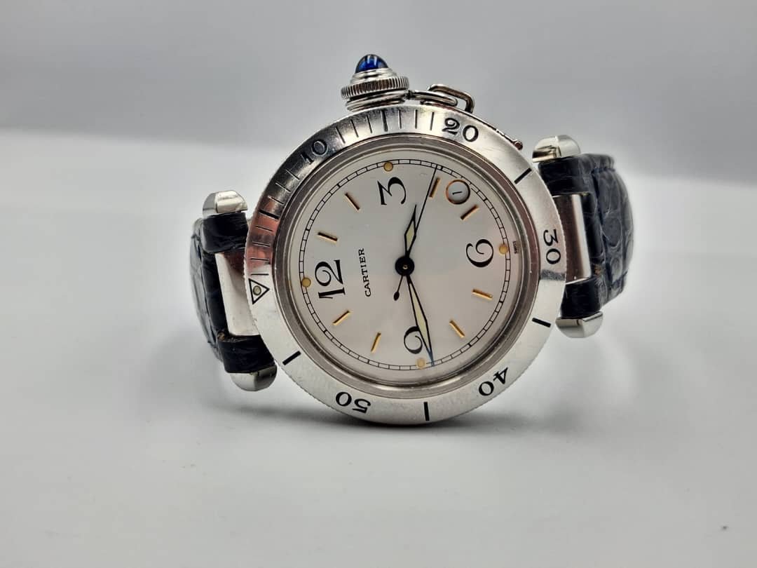 Cartier pacha réf 4010 ensemble complet Santos – Image 8