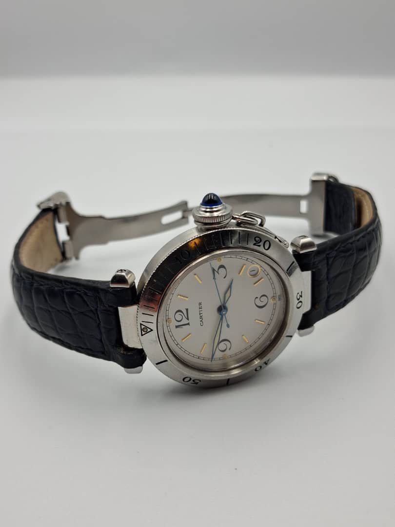 Cartier pacha réf 4010 ensemble complet Santos – Image 3