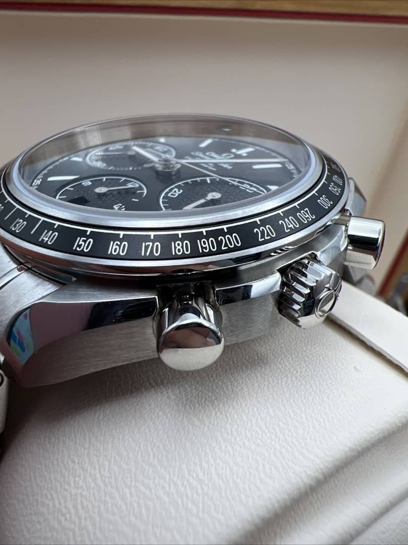 Omega Speedmaster Racing 40 mm Acier/Acier Montre Chronographe – Image 17