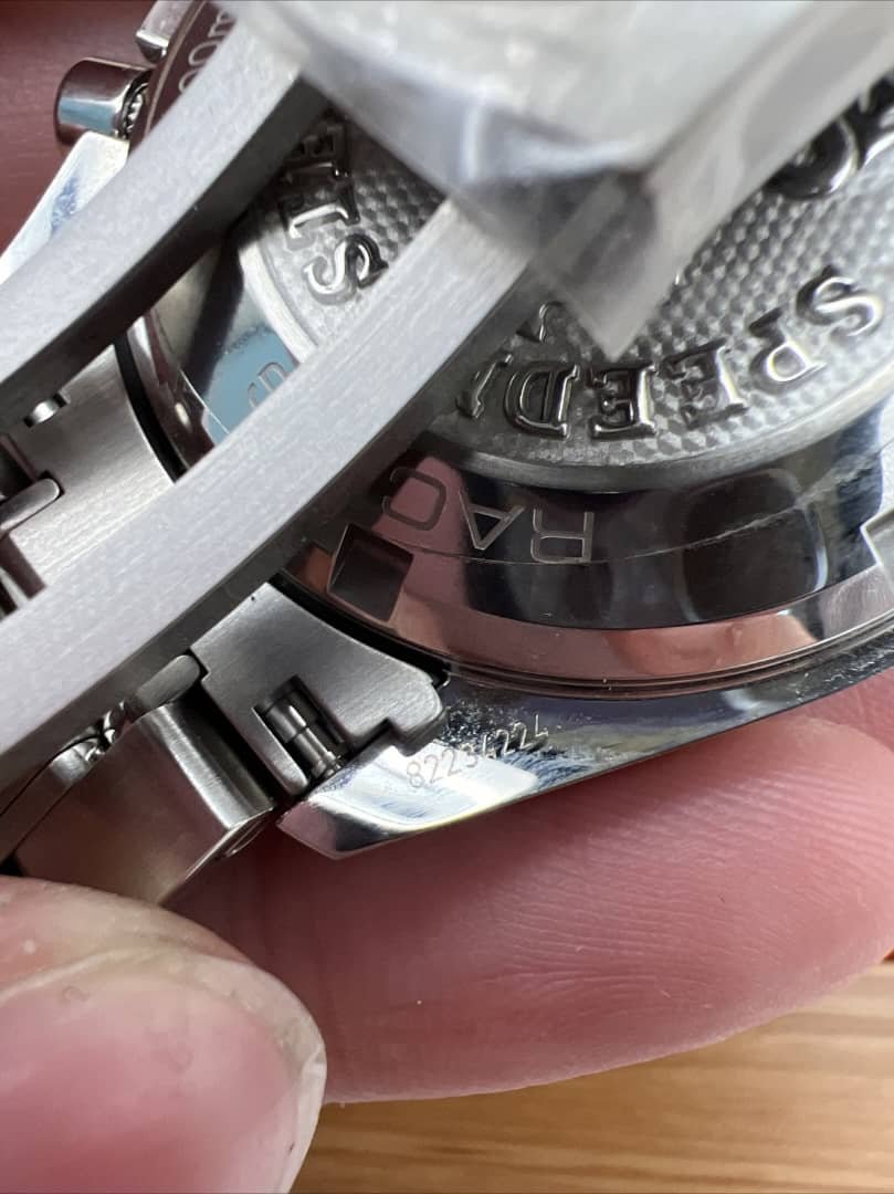 Omega Speedmaster Racing 40 mm Acier/Acier Montre Chronographe – Image 14