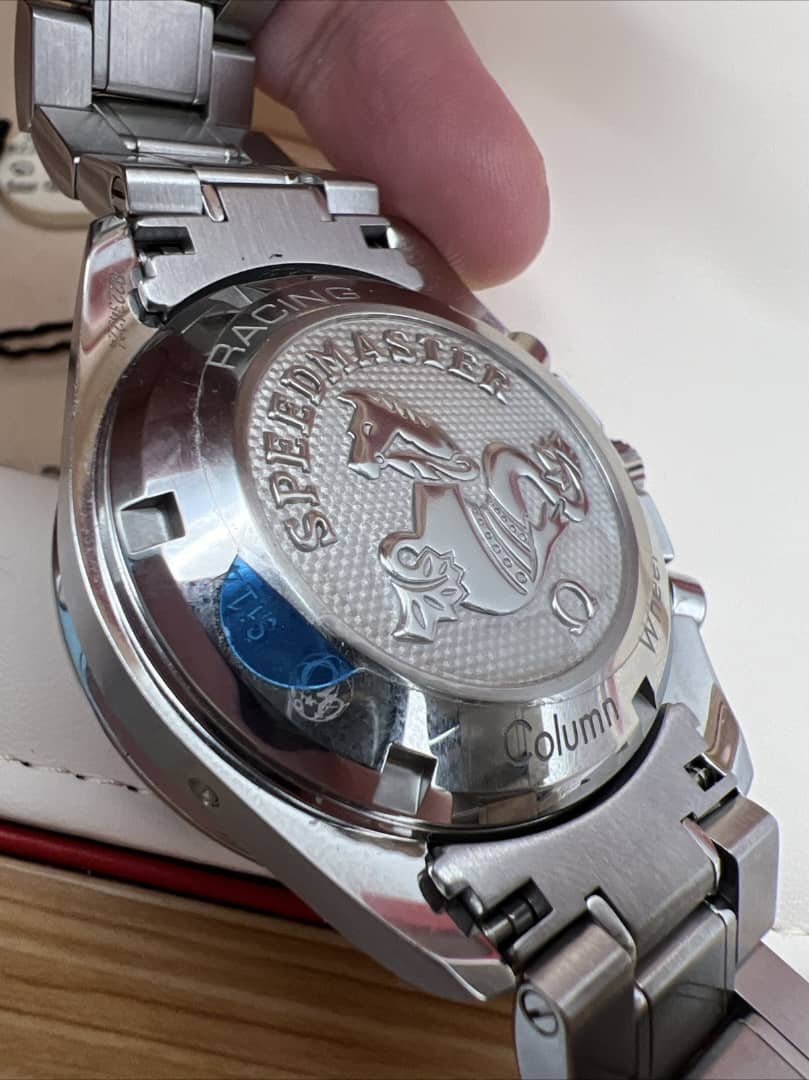 Omega Speedmaster Racing 40 mm Acier/Acier Montre Chronographe – Image 15